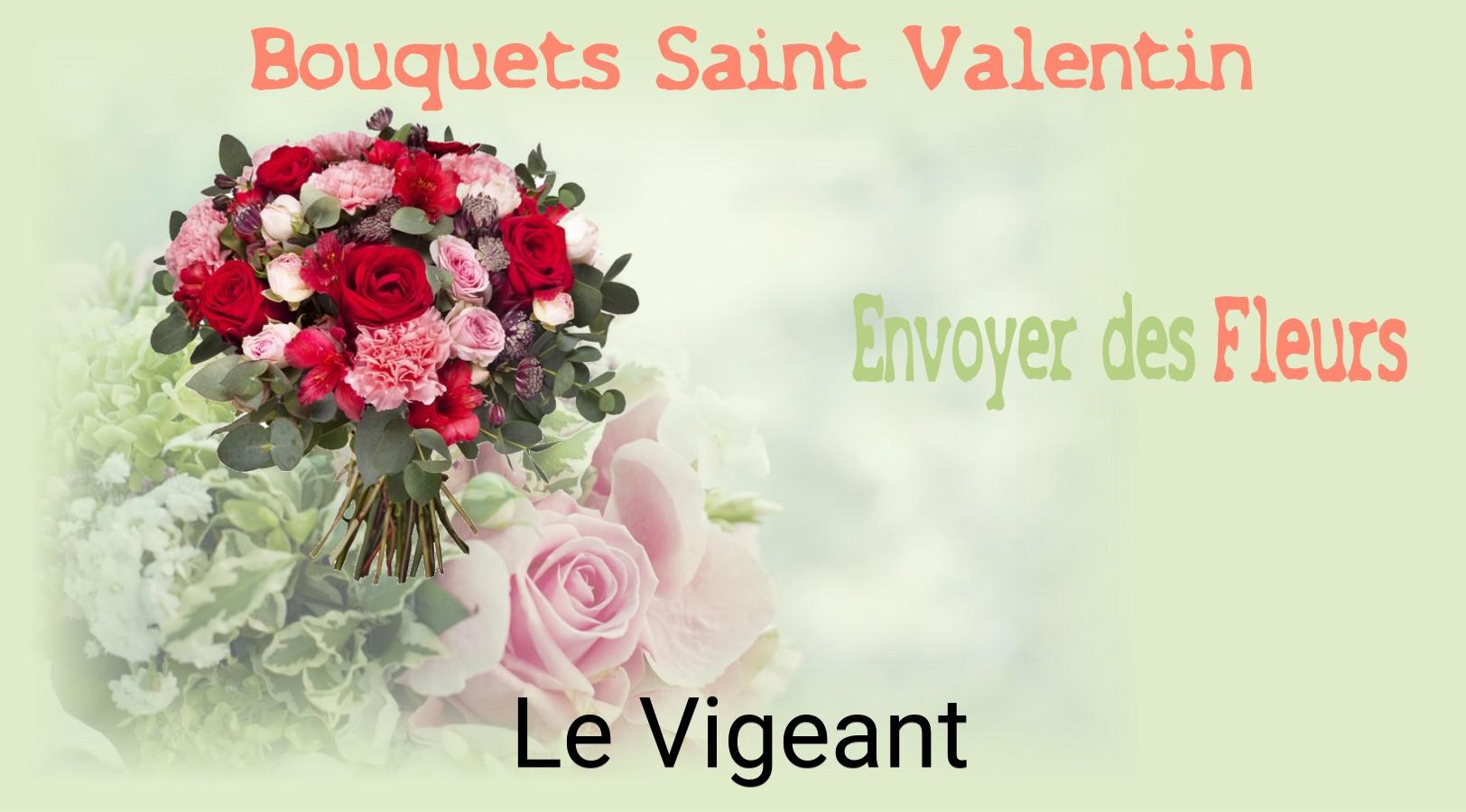 Roses de Saint-Valentin livrées à Le Vigeant